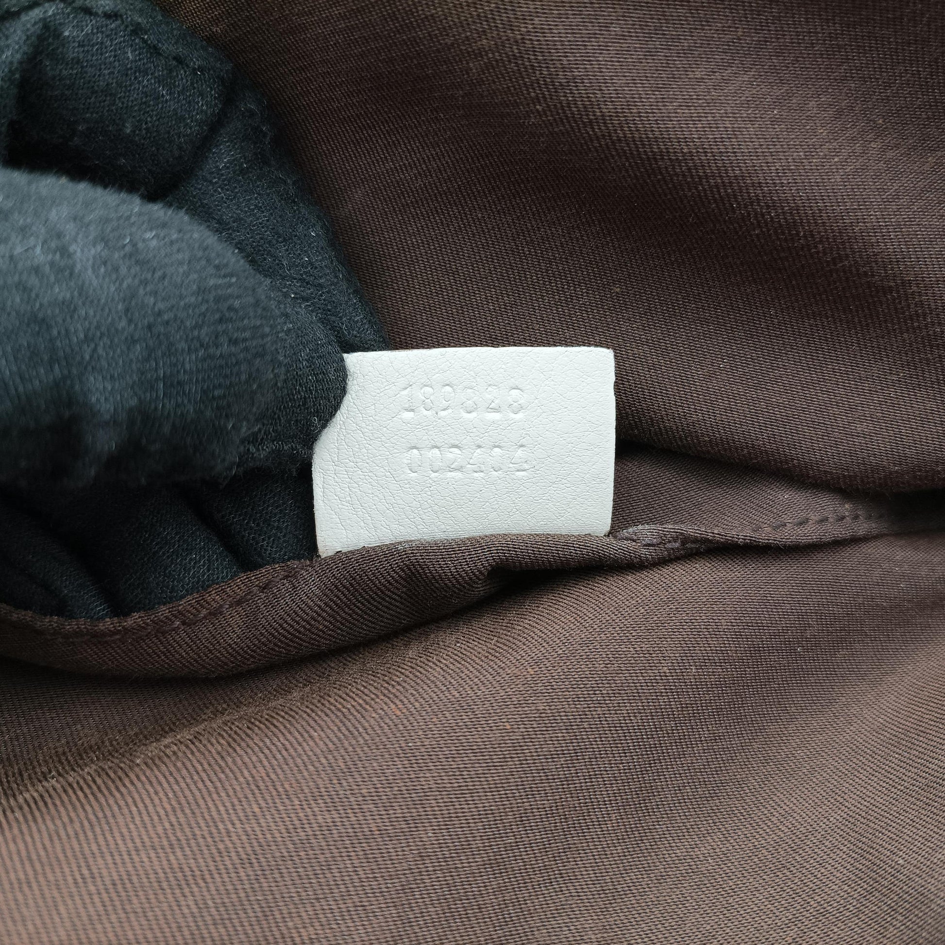 GG Abbey Brown Canvas×Leather 189828 C1828433GGアビー ブラウン キャンバス×レザー 189828 C1828433