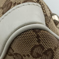 GG Abbey Brown Canvas×Leather 189828 C1828433GGアビー ブラウン キャンバス×レザー 189828 C1828433