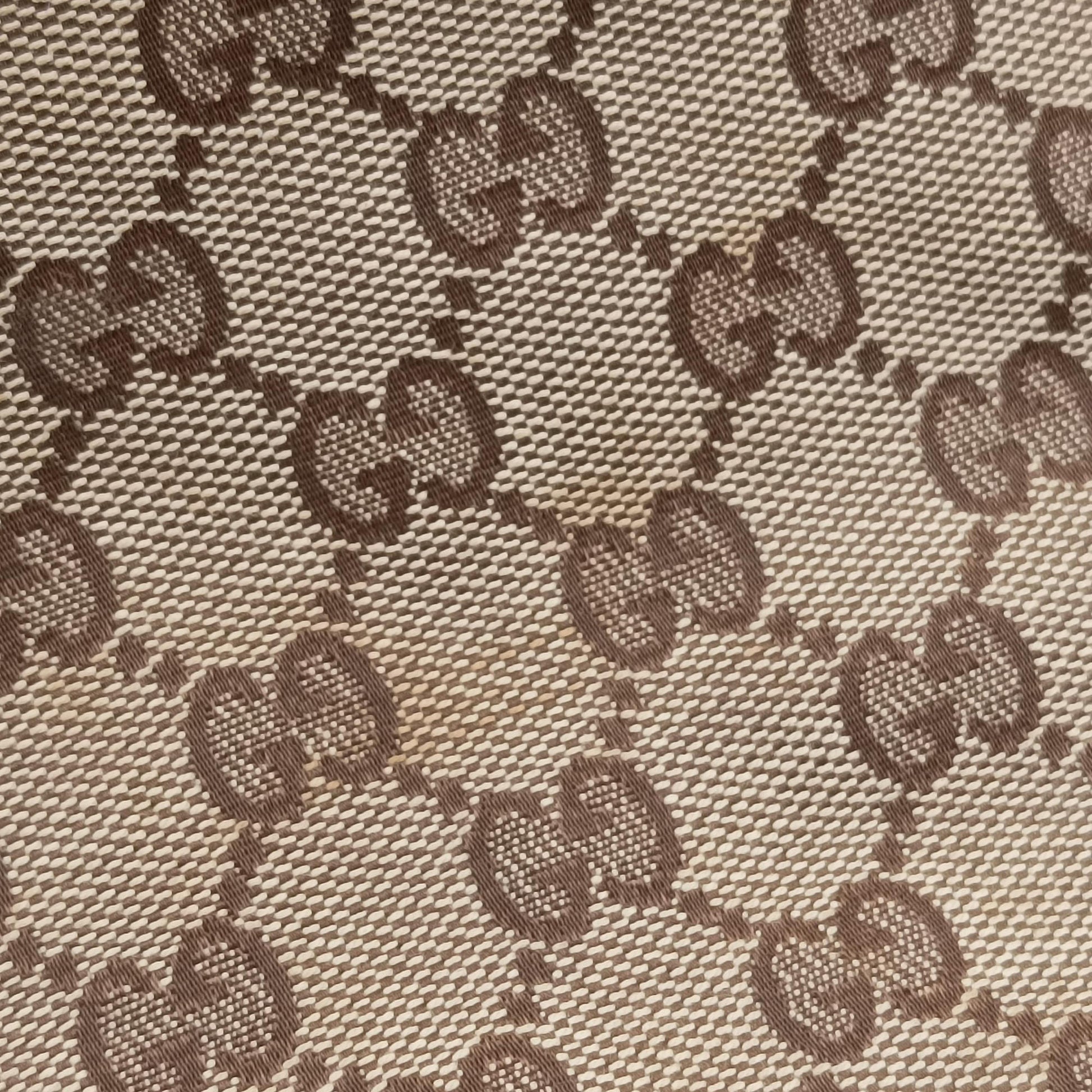 GG Abbey Brown Canvas×Leather 189828 C1828433GGアビー ブラウン キャンバス×レザー 189828 C1828433
