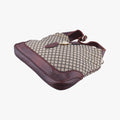 New Jackie Beige × Bordeaux canvas×leather 246907 G7342791ニュージャッキー ベージュ × ボルドー キャンバス x レザー 246907 G7342791