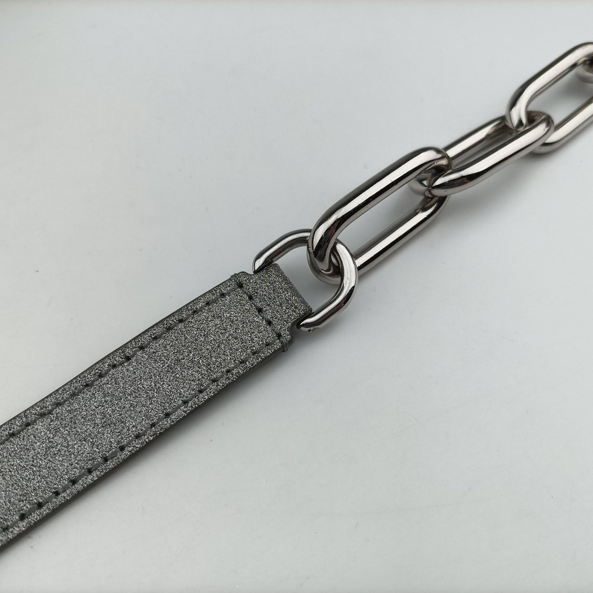 Mini Soft Trunk Silver Leather M59726 IC Chipミニソフトトランク シルバー レザー M59726 ICチップ