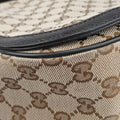 messenger Beige × brown GG canvas×Leather 449171 F036421773メッセンジャー ベージュ × ブラウン GGキャンバス×レザー 449171 F036421773
