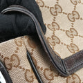 messenger Beige × brown GG canvas×Leather 449171 F036421773メッセンジャー ベージュ × ブラウン GGキャンバス×レザー 449171 F036421773