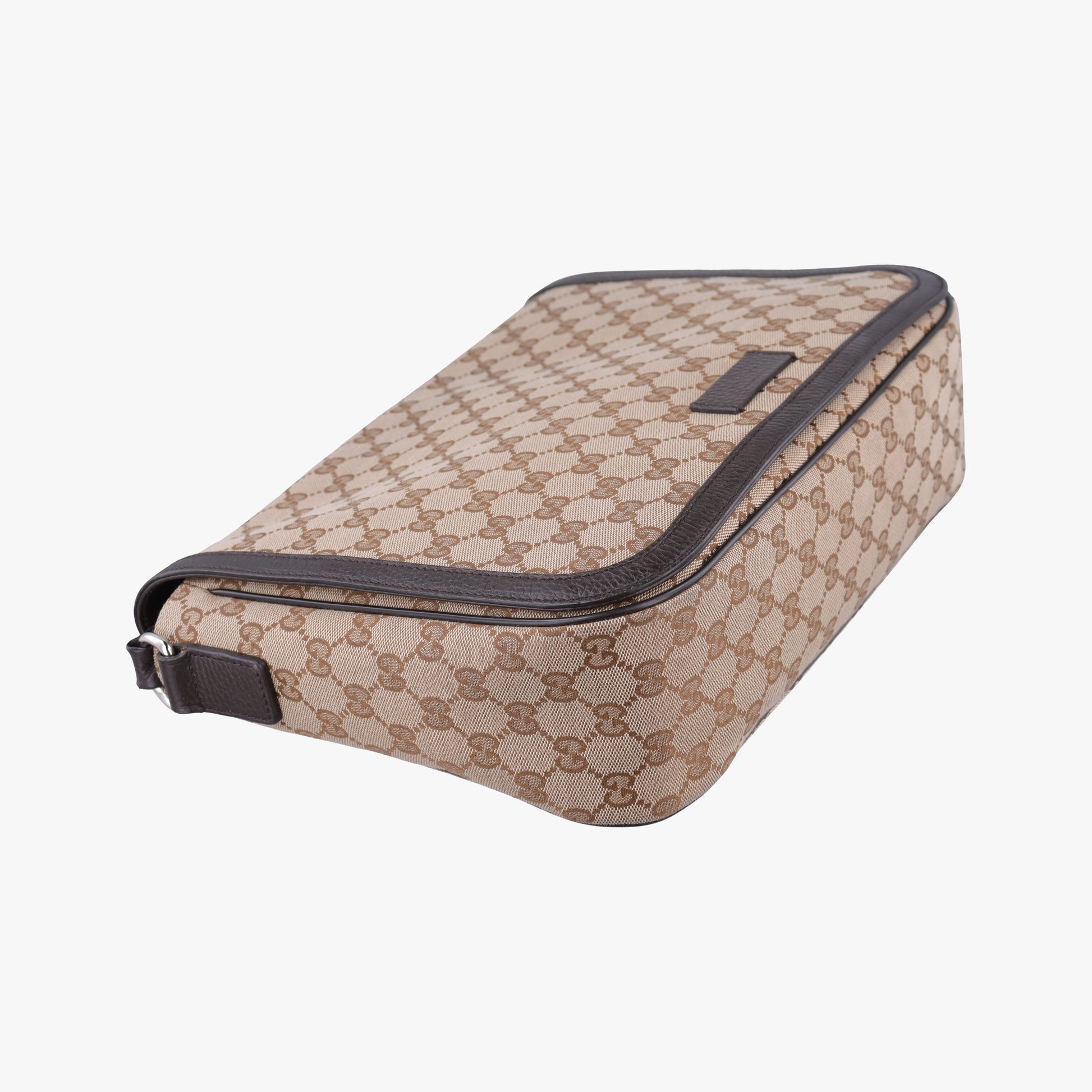 messenger Beige × brown GG canvas×Leather 449171 F036421773メッセンジャー ベージュ × ブラウン GGキャンバス×レザー 449171 F036421773