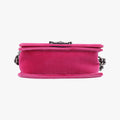 BOY CHANEL Rose velour A67416 18369929ボーイシャネル ローズ レッド ベロア A67416 18369929