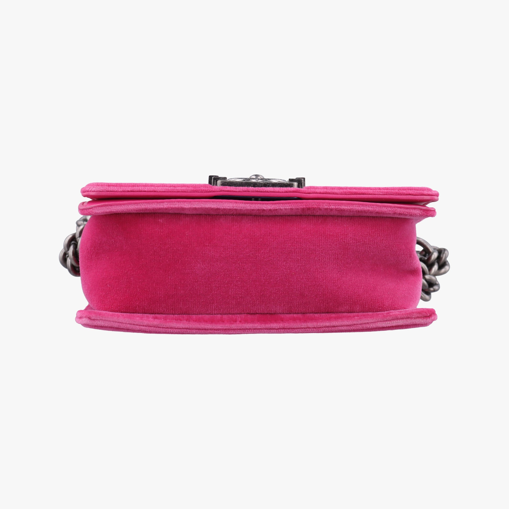 BOY CHANEL Rose velour A67416 18369929ボーイシャネル ローズ レッド ベロア A67416 18369929