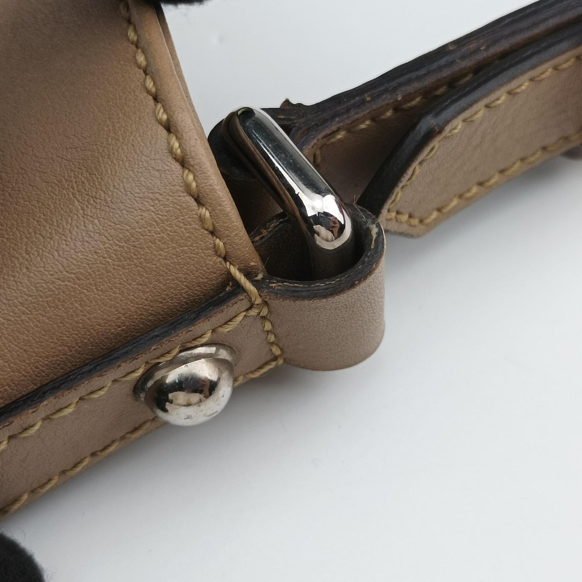 Horsebit Hobo Beige leather 272389 G010875140ホースビット ホーボー ベージュ レザー 272389 G010875140