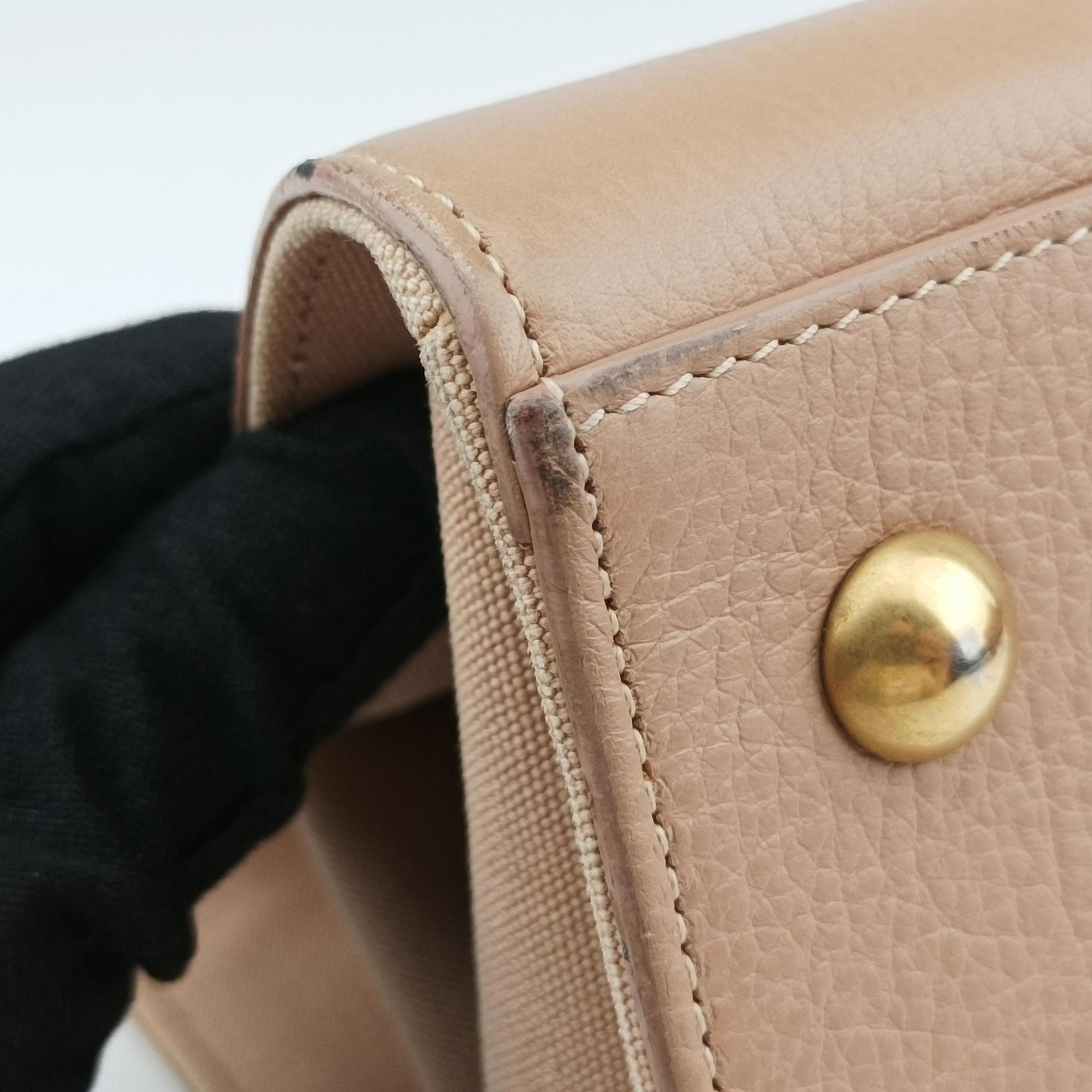 Muse Two Beige Leather 313499 313499.467891ミューズトゥ ベージュ レザー 313499 313499.467891