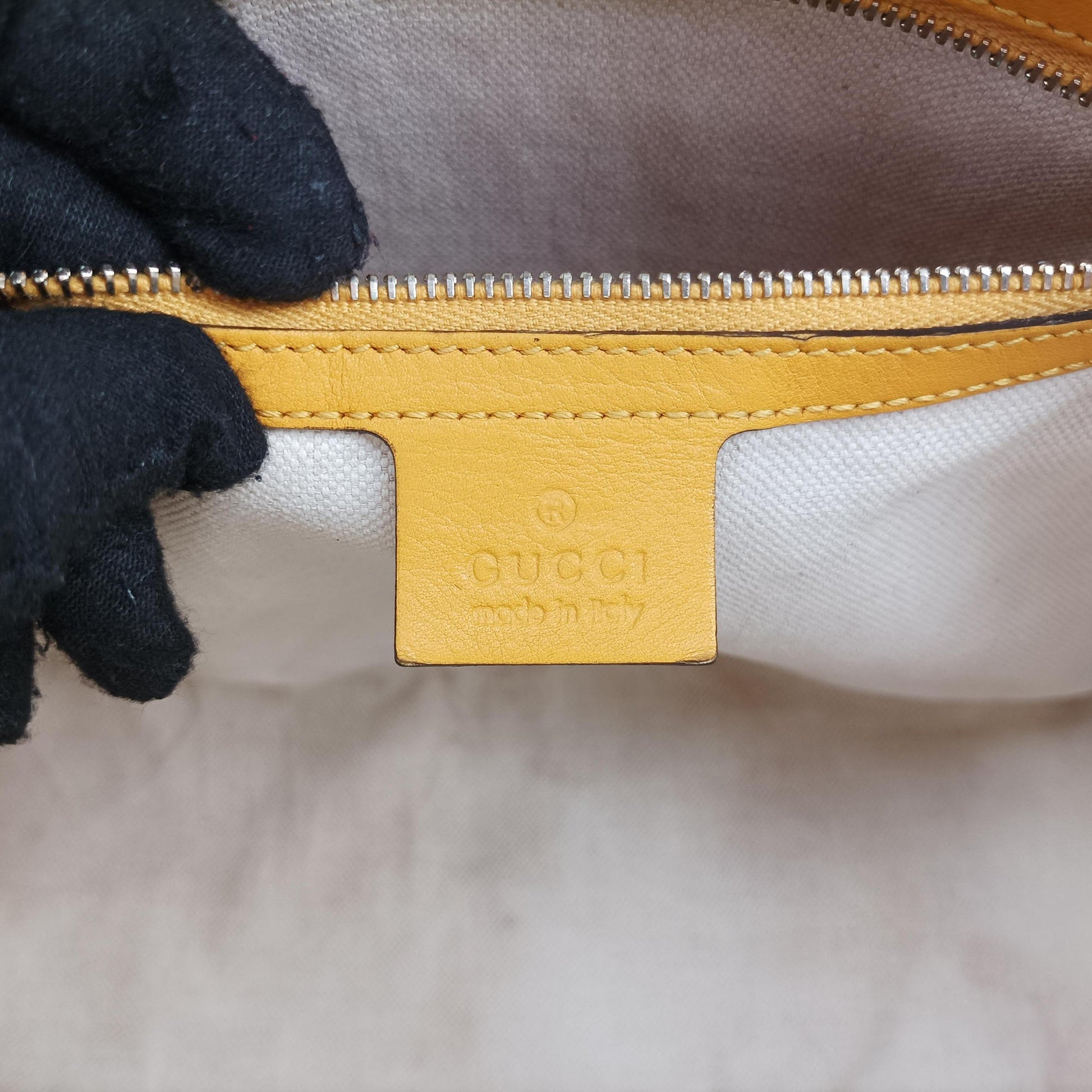 Microguccissima Yellow Patent Leather 309617 D016823963マイクログッチシマ イエロー パテント 309617 D016823963