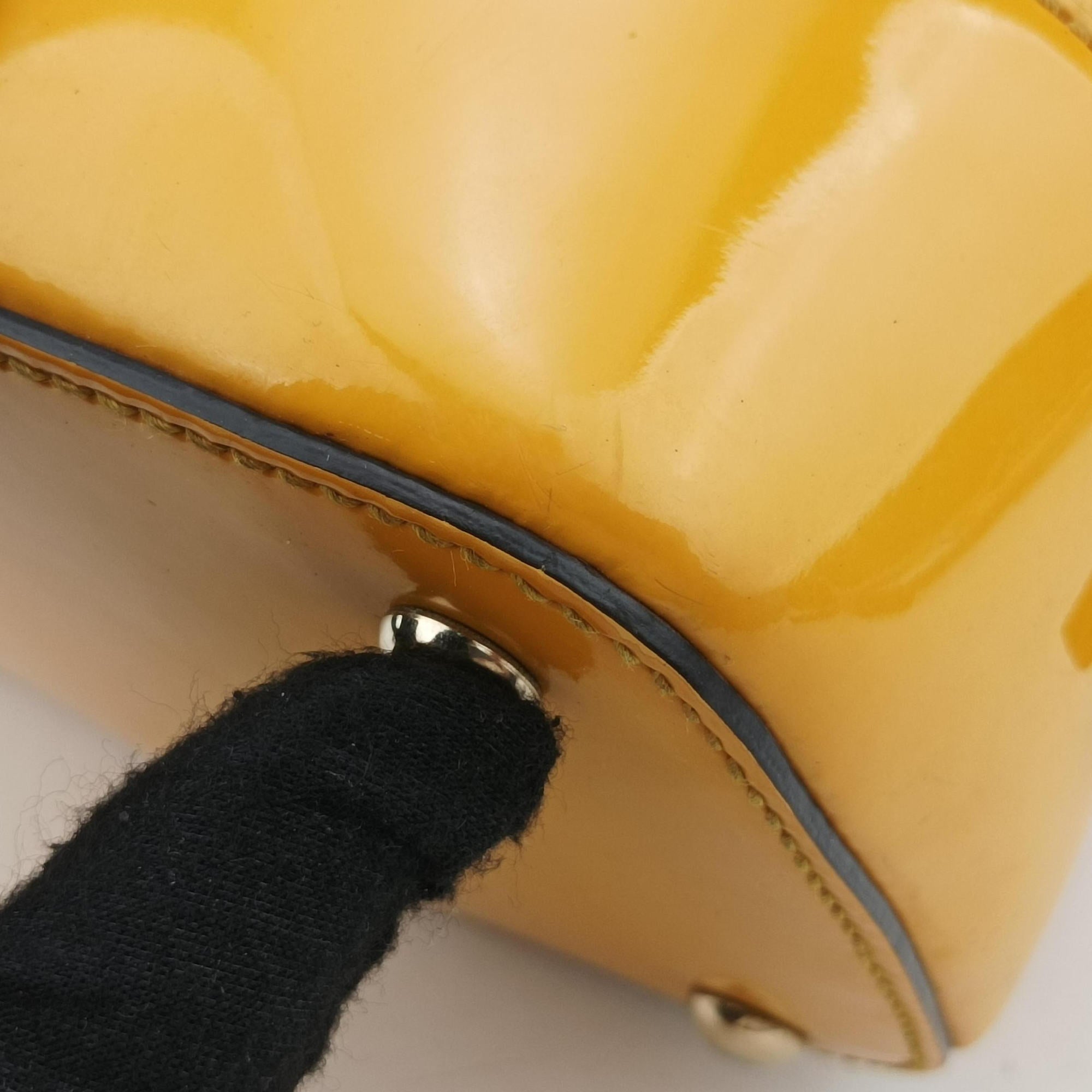 Microguccissima Yellow Patent Leather 309617 D016823963マイクログッチシマ イエロー パテント 309617 D016823963