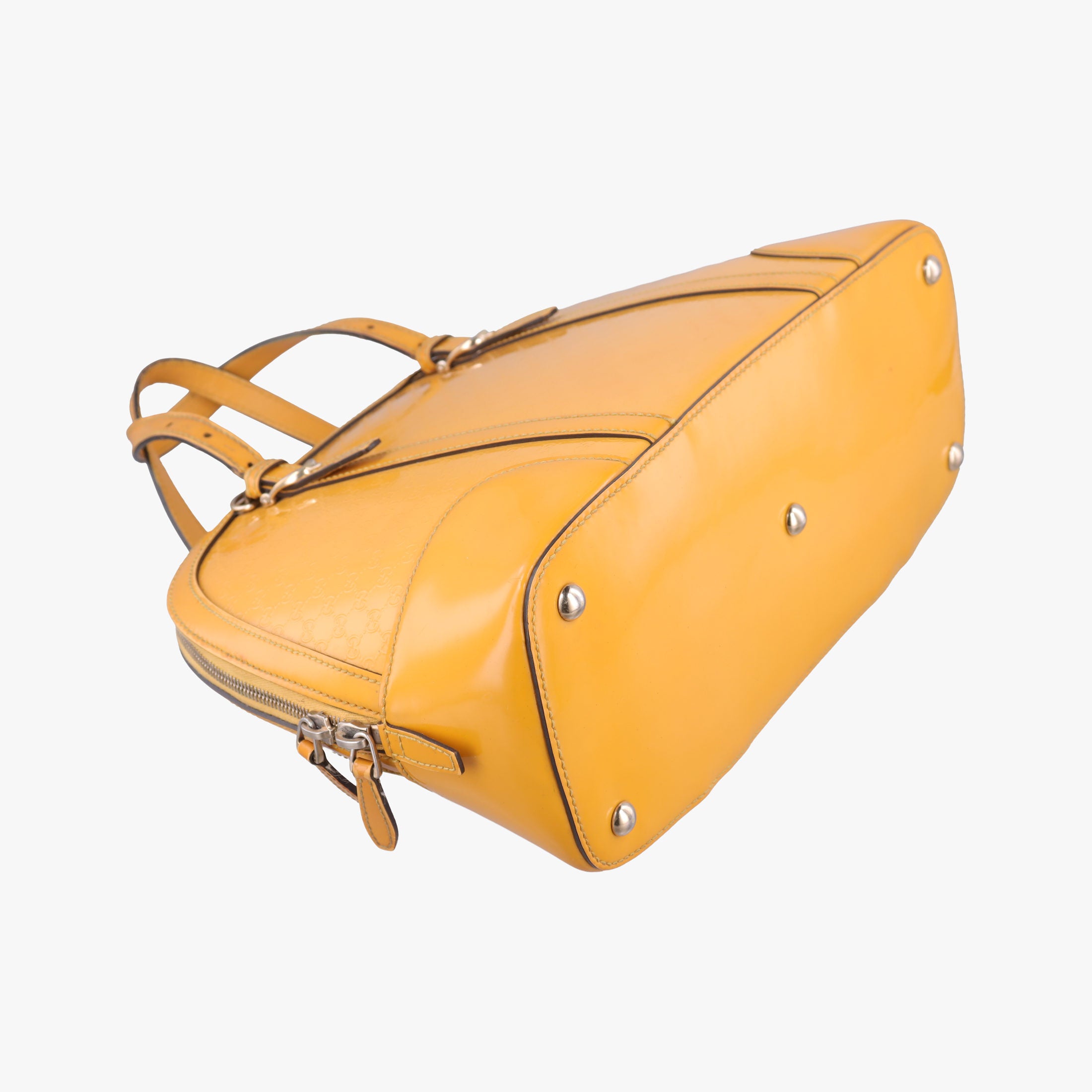 Microguccissima Yellow Patent Leather 309617 D016823963マイクログッチシマ イエロー パテント 309617 D016823963