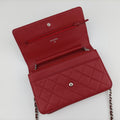 Matelasse coco mark Red lambskin A33814 19307194マトラッセ ココマーク レッド ラムスキン A33814 19307194