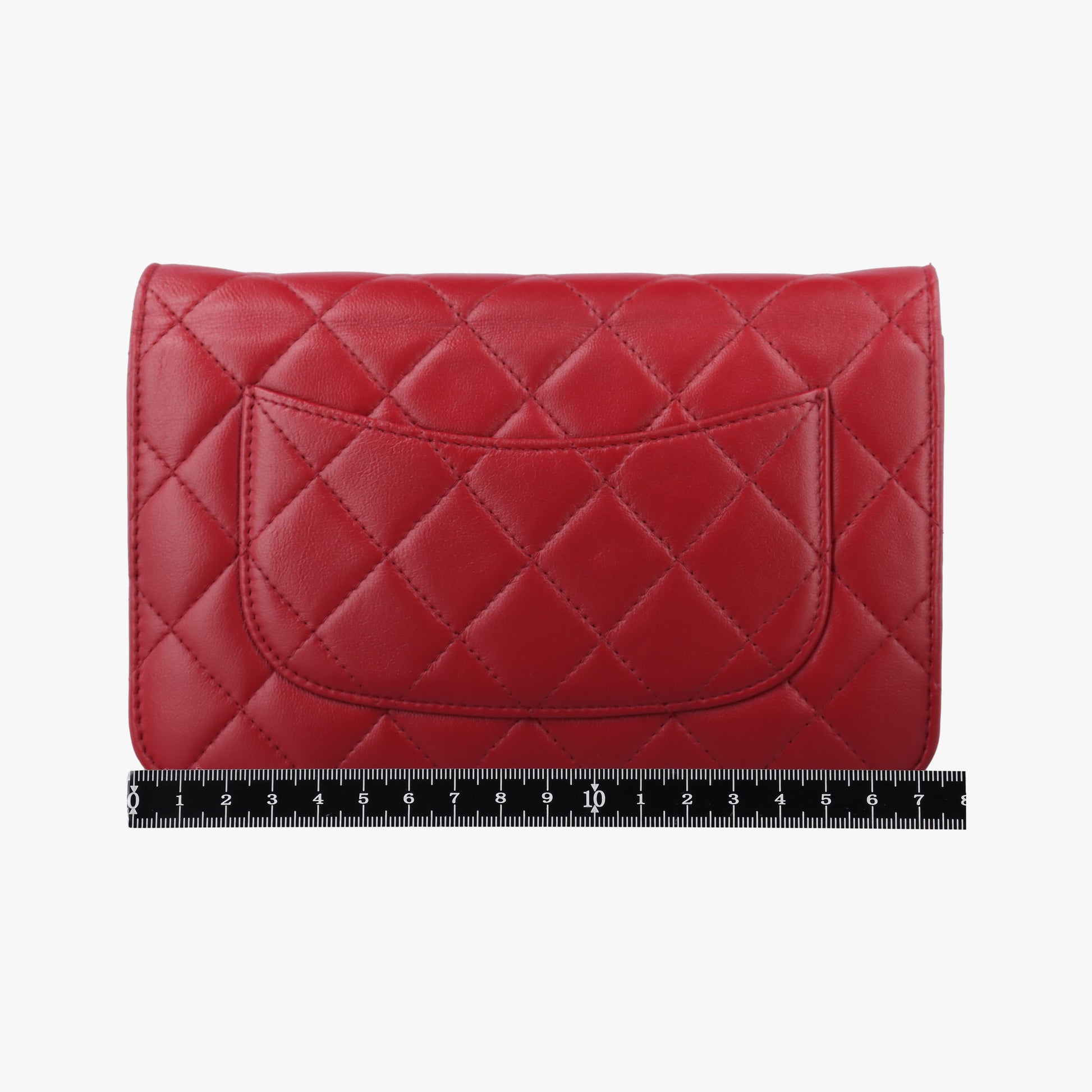 Matelasse coco mark Red lambskin A33814 19307194マトラッセ ココマーク レッド ラムスキン A33814 19307194
