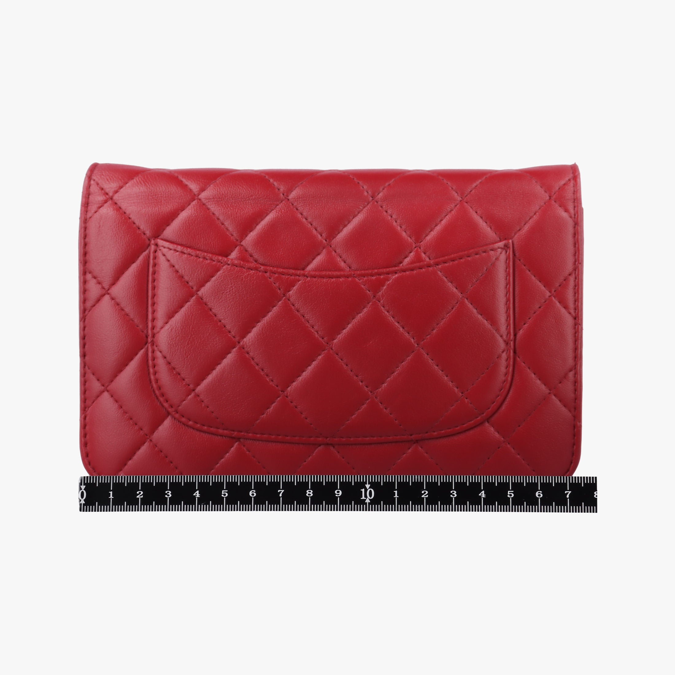 Matelasse coco mark Red lambskin A33814 19307194マトラッセ ココマーク レッド ラムスキン A33814 19307194