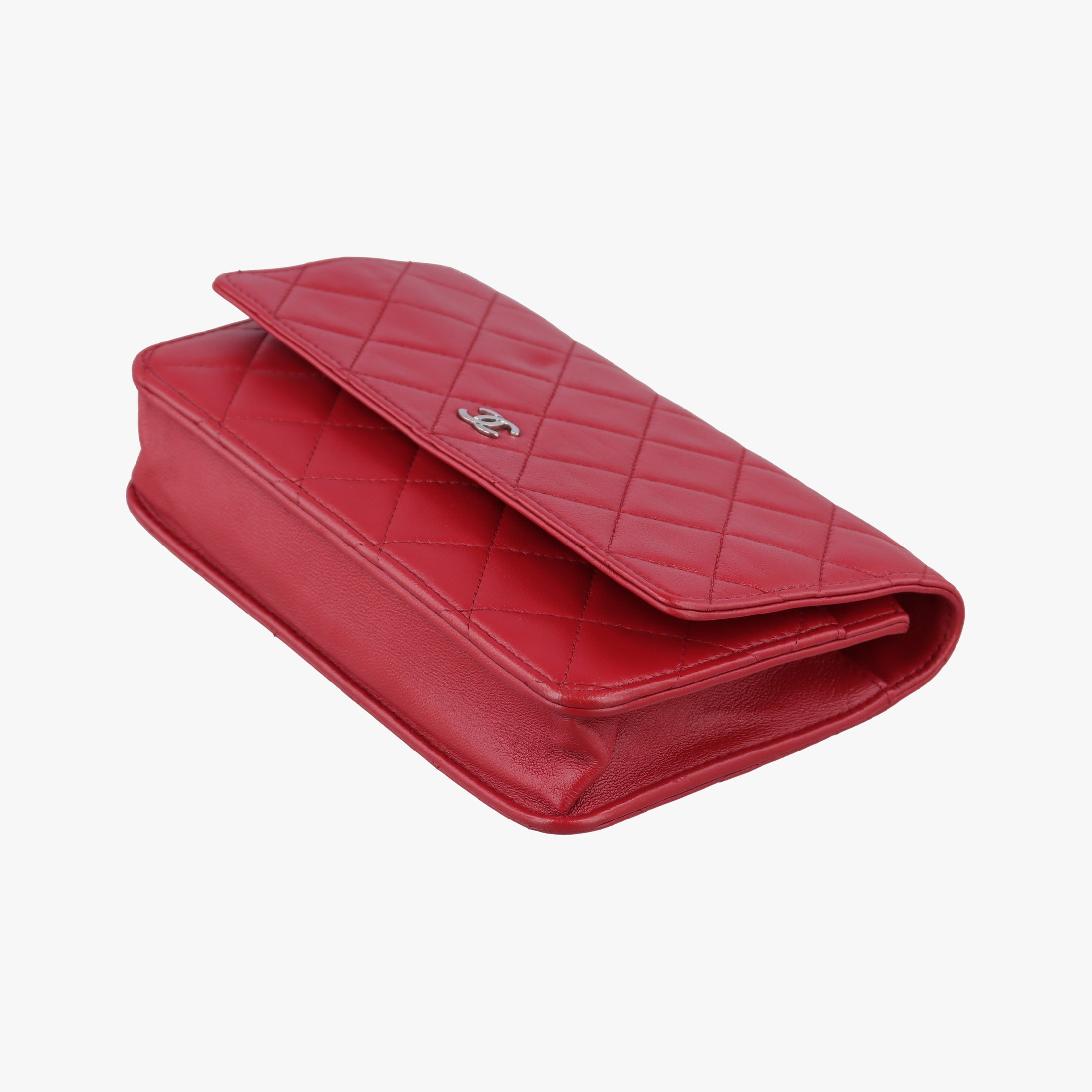 Matelasse coco mark Red lambskin A33814 19307194マトラッセ ココマーク レッド ラムスキン A33814 19307194