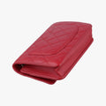Matelasse coco mark Red lambskin A33814 19307194マトラッセ ココマーク レッド ラムスキン A33814 19307194