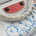 Classic Mini City Graffiti White×Multicolor Arena Lambskin  300295 300295.9060.Y.1669クラシック ミニ シティ グラフィティ ホワイト×マルチカラー アリーナ ラムスキン 300295 300295.9060.Y.1669