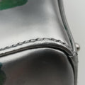 Lady Dior Floral Printed Silver Patent Leather 18-MA-0195レディディオール フローラ プリント シルバー パテント 18-MA-0195