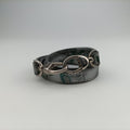 Lady Dior Floral Printed Silver Patent Leather 18-MA-0195レディディオール フローラ プリント シルバー パテント 18-MA-0195
