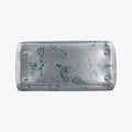 Lady Dior Floral Printed Silver Patent Leather 18-MA-0195レディディオール フローラ プリント シルバー パテント 18-MA-0195
