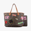 Neverfull MM brown×multi Monogram Canvas M43988 MS3168 AR4148ネヴァーフルMM モノグラム/ブラウン×マルチ モノグラムキャンバス M43988 MS3168 AR4148