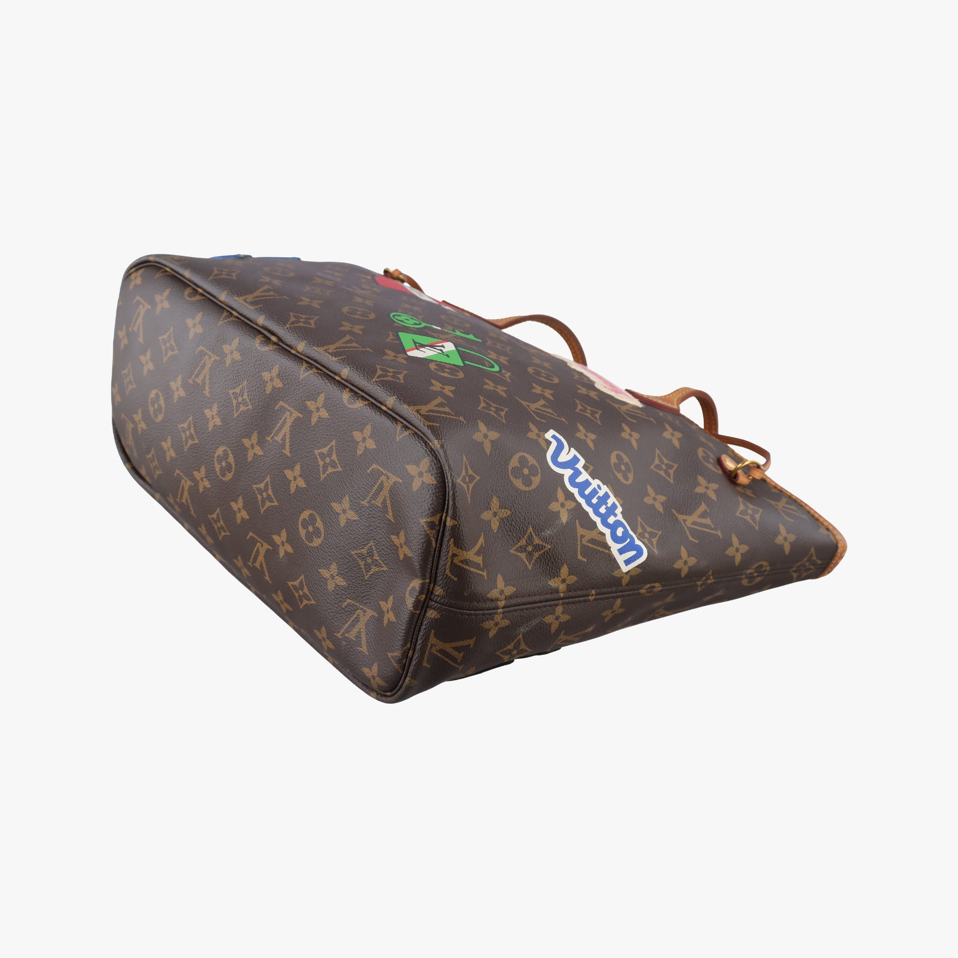 Neverfull MM brown×multi Monogram Canvas M43988 MS3168 AR4148ネヴァーフルMM モノグラム/ブラウン×マルチ モノグラムキャンバス M43988 MS3168 AR4148