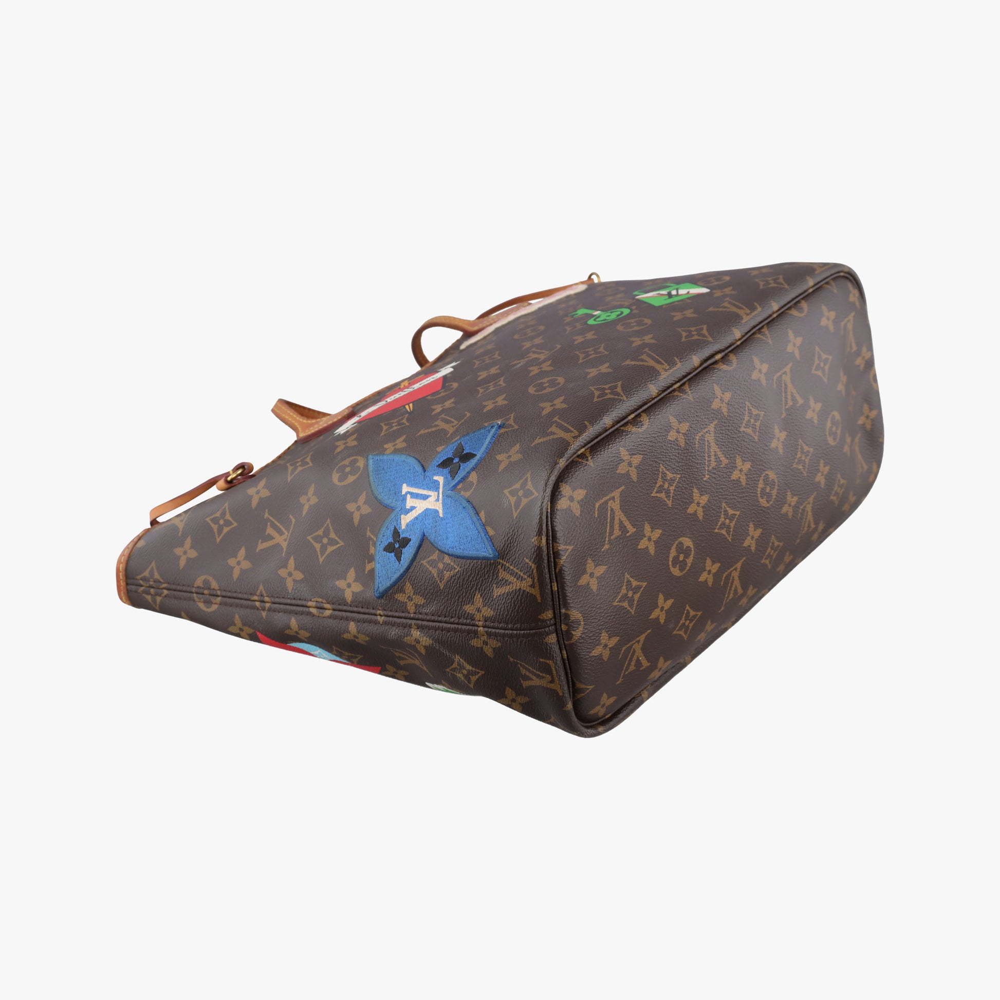 Neverfull MM brown×multi Monogram Canvas M43988 MS3168 AR4148ネヴァーフルMM モノグラム/ブラウン×マルチ モノグラムキャンバス M43988 MS3168 AR4148