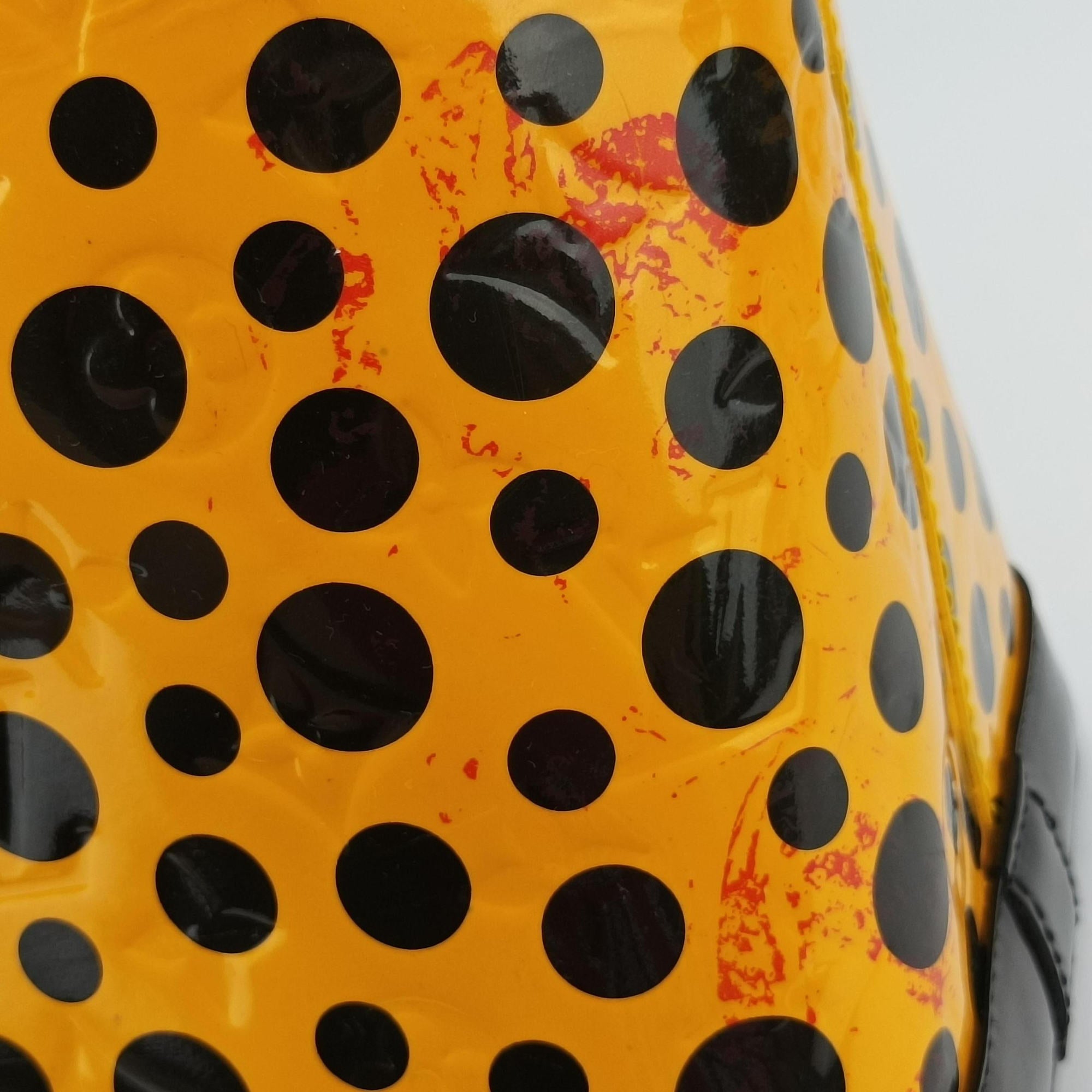 Dot Infinity Lockit MM Yayoi Kusama Jaune×Black Vernis M91398 FL1102ドットインフィニティ ロックイット MM ヤヨイクサマ ジョーヌ×ブラック ヴェルニ M91398 FL1102