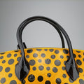 Dot Infinity Lockit MM Yayoi Kusama Jaune×Black Vernis M91398 FL1102ドットインフィニティ ロックイット MM ヤヨイクサマ ジョーヌ×ブラック ヴェルニ M91398 FL1102