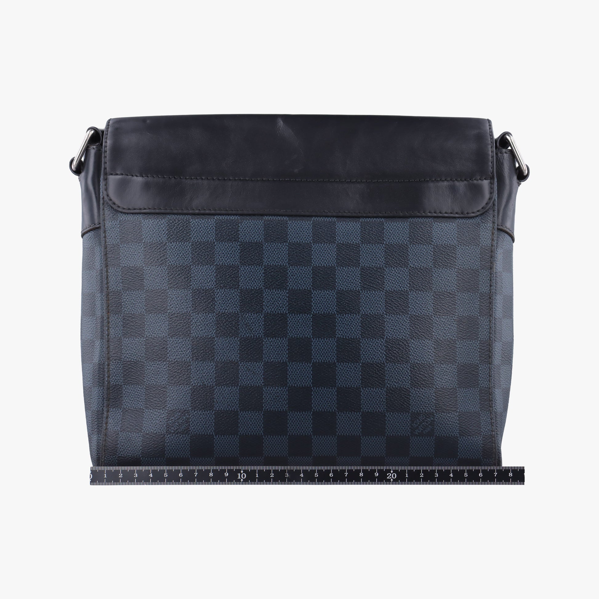 Newport Messenger PM black×navy Damier Cobalt N41587 DR1126ニューポート メッセンジャーPM ブラック×ネイビー ダミエ コバルト N41587 DR1126