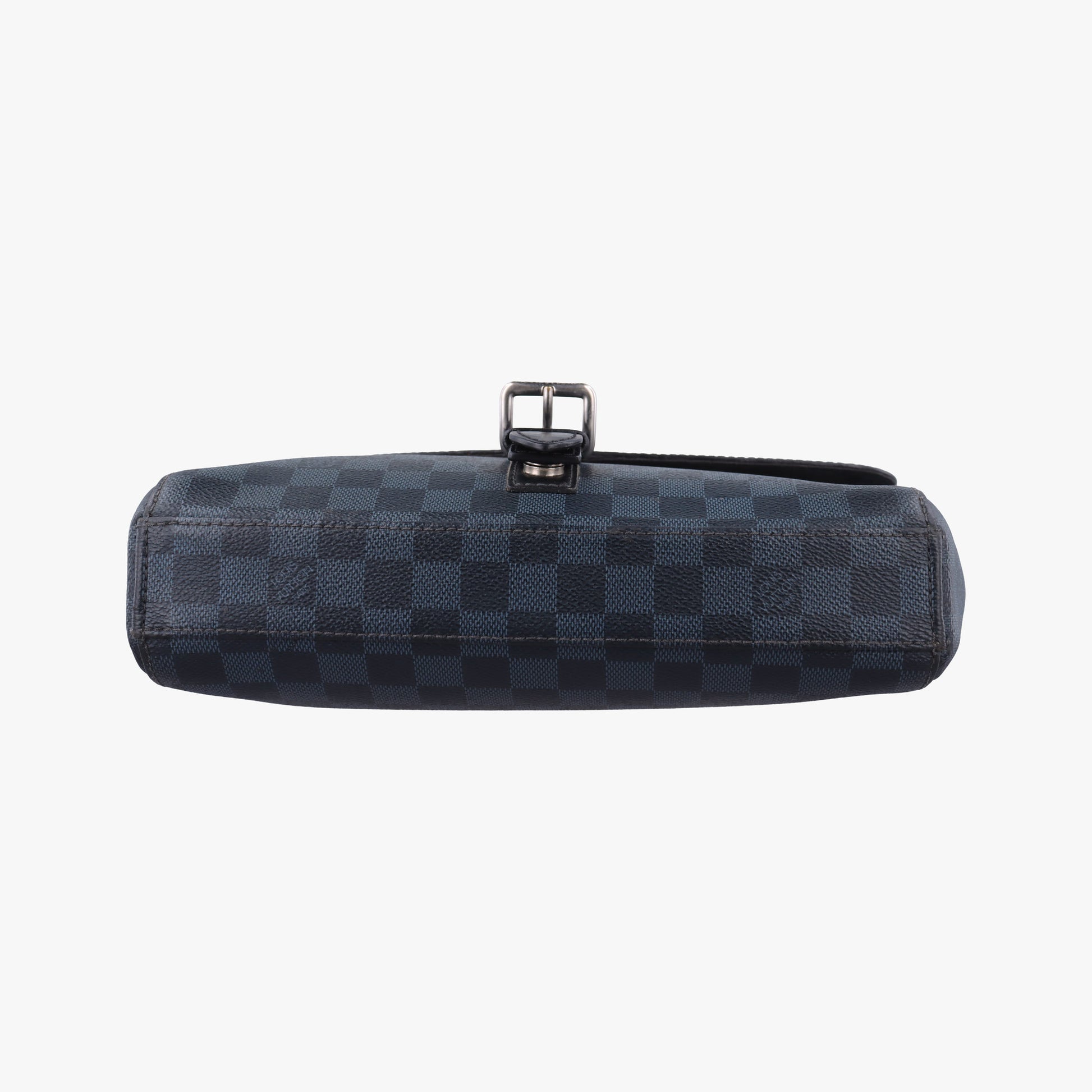 Newport Messenger PM black×navy Damier Cobalt N41587 DR1126ニューポート メッセンジャーPM ブラック×ネイビー ダミエ コバルト N41587 DR1126