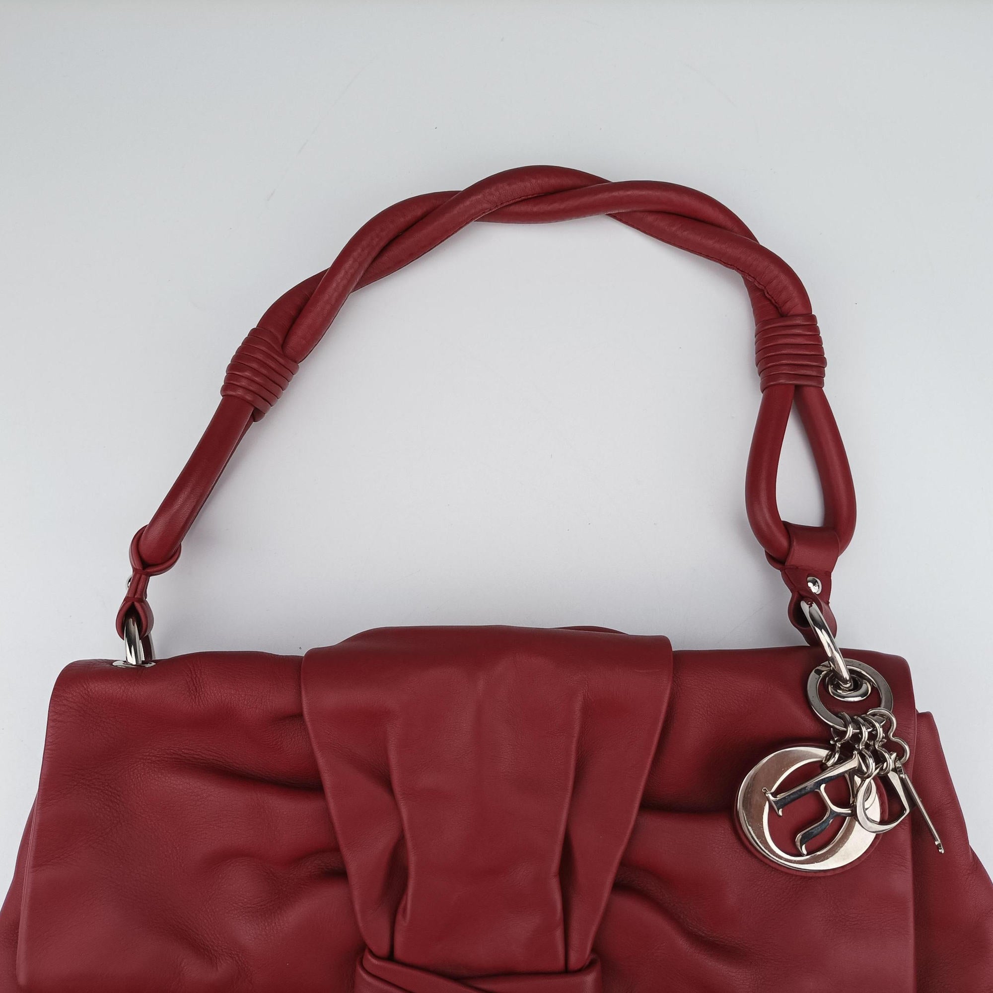 Demi Lune Burgundy Leather 01-MA-0079デミ ルネ ワインレッド レザー 01-MA-0079