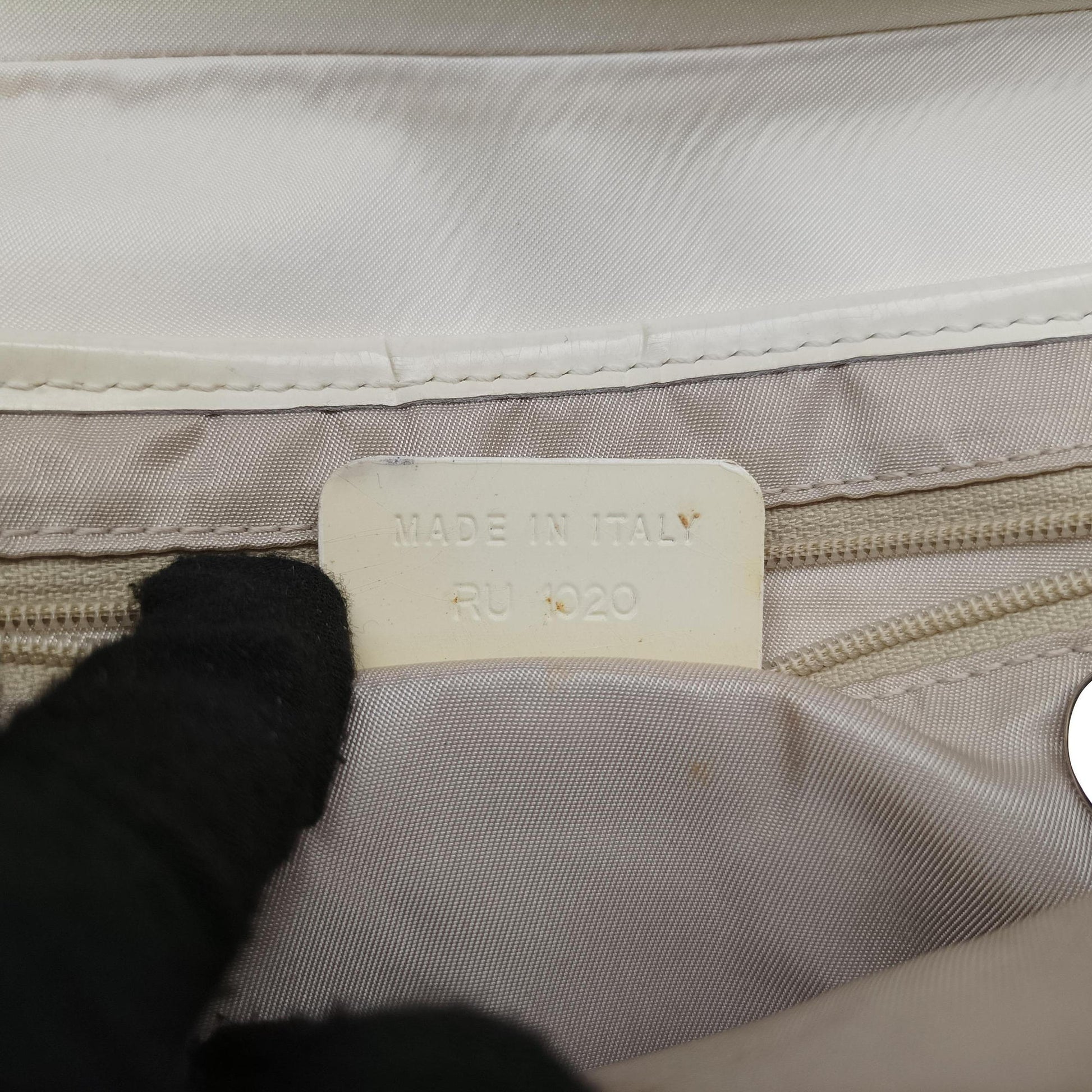 Saddle White Nylon × Leather RU 1020サドル ホワイト ナイロン × レザー RU 1020