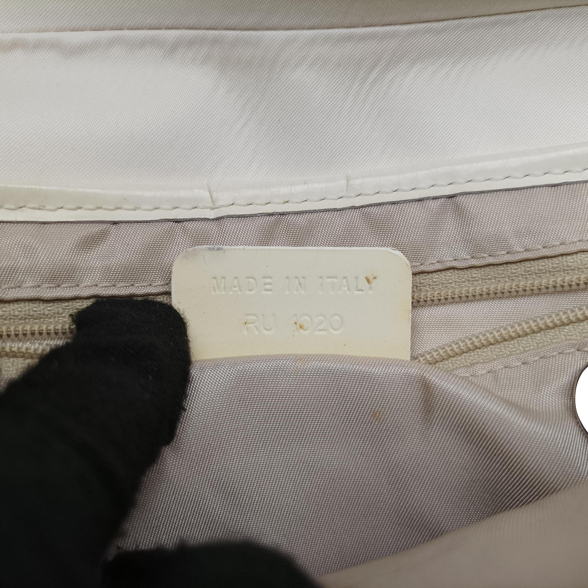 Saddle White Nylon × Leather RU 1020サドル ホワイト ナイロン × レザー RU 1020