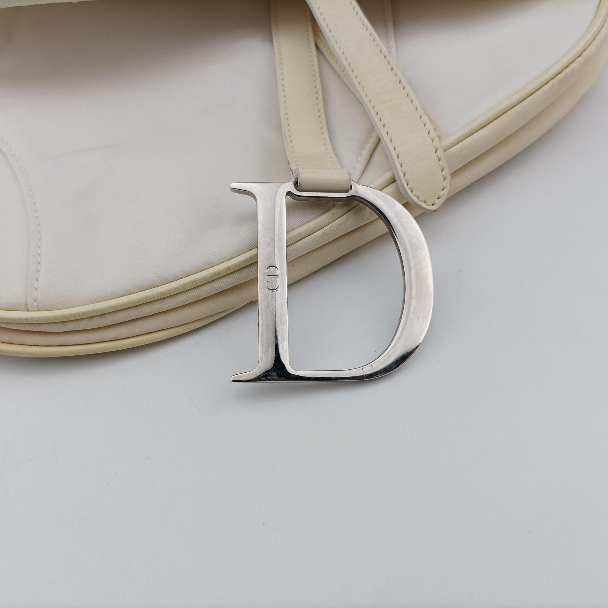 Saddle White Nylon × Leather RU 1020サドル ホワイト ナイロン × レザー RU 1020