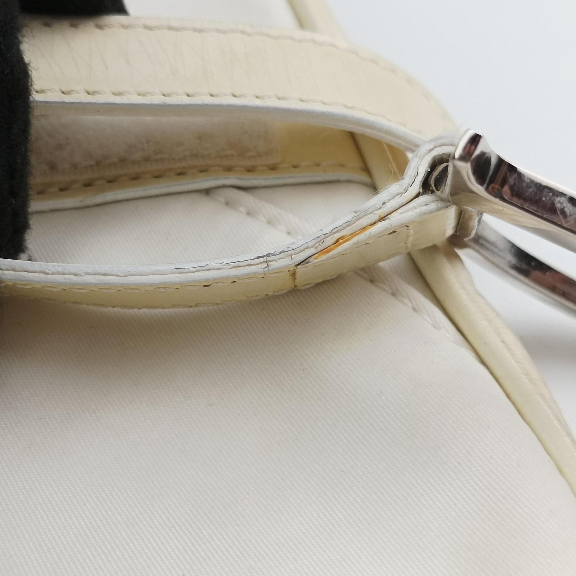 Saddle White Nylon × Leather RU 1020サドル ホワイト ナイロン × レザー RU 1020
