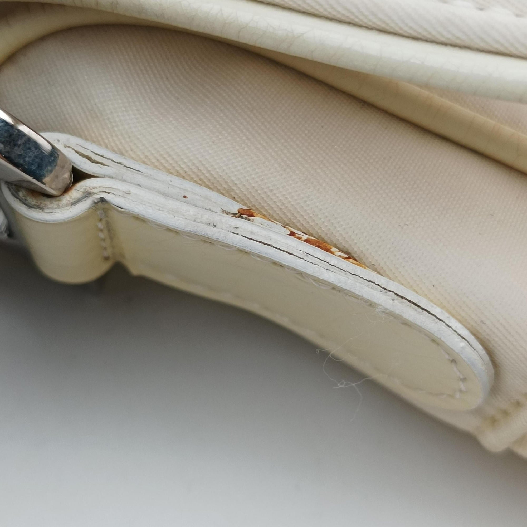 Saddle White Nylon × Leather RU 1020サドル ホワイト ナイロン × レザー RU 1020