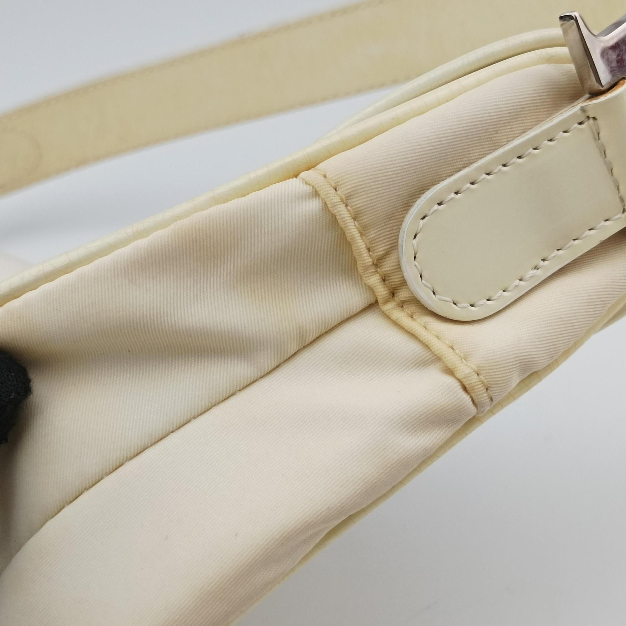 Saddle White Nylon × Leather RU 1020サドル ホワイト ナイロン × レザー RU 1020