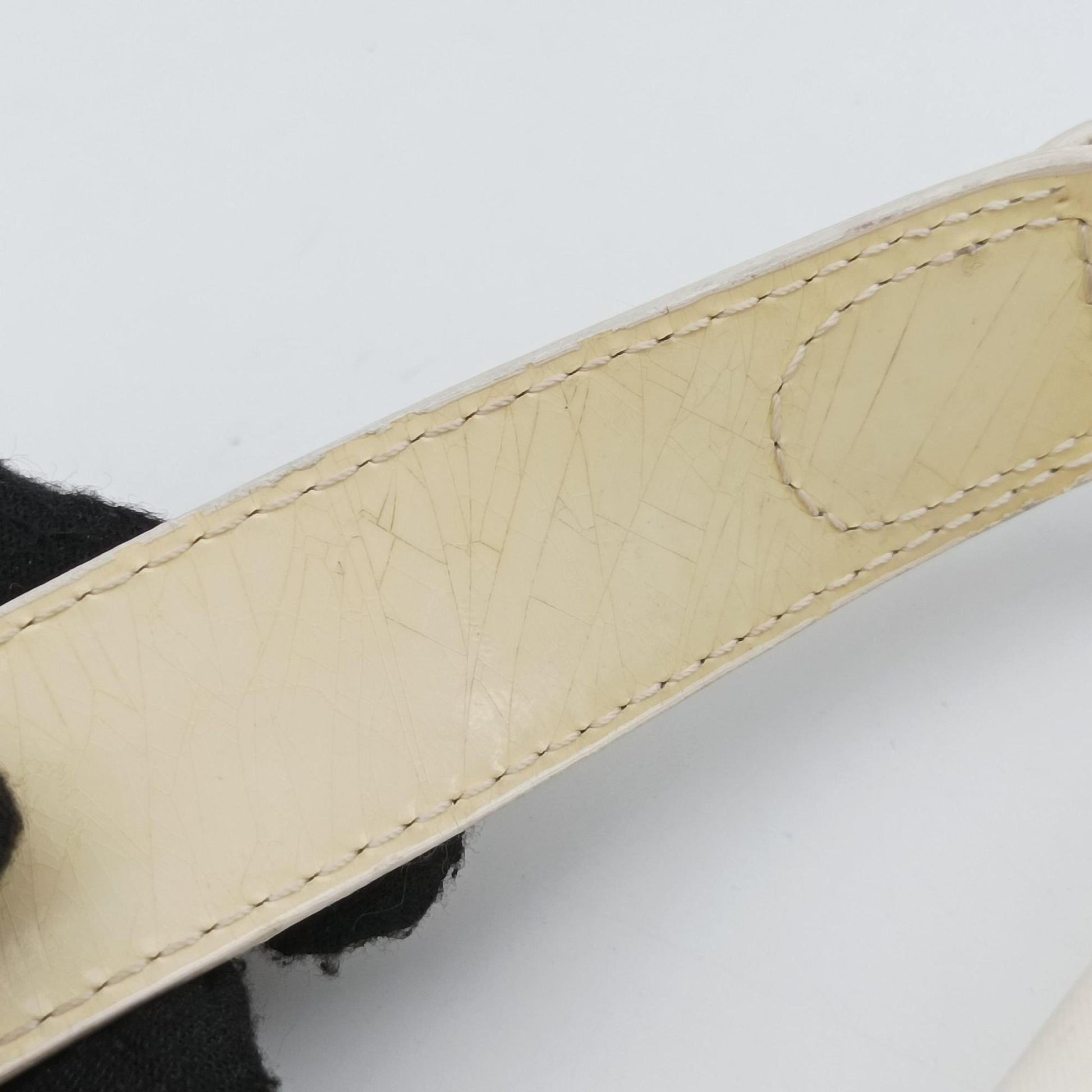 Saddle White Nylon × Leather RU 1020サドル ホワイト ナイロン × レザー RU 1020