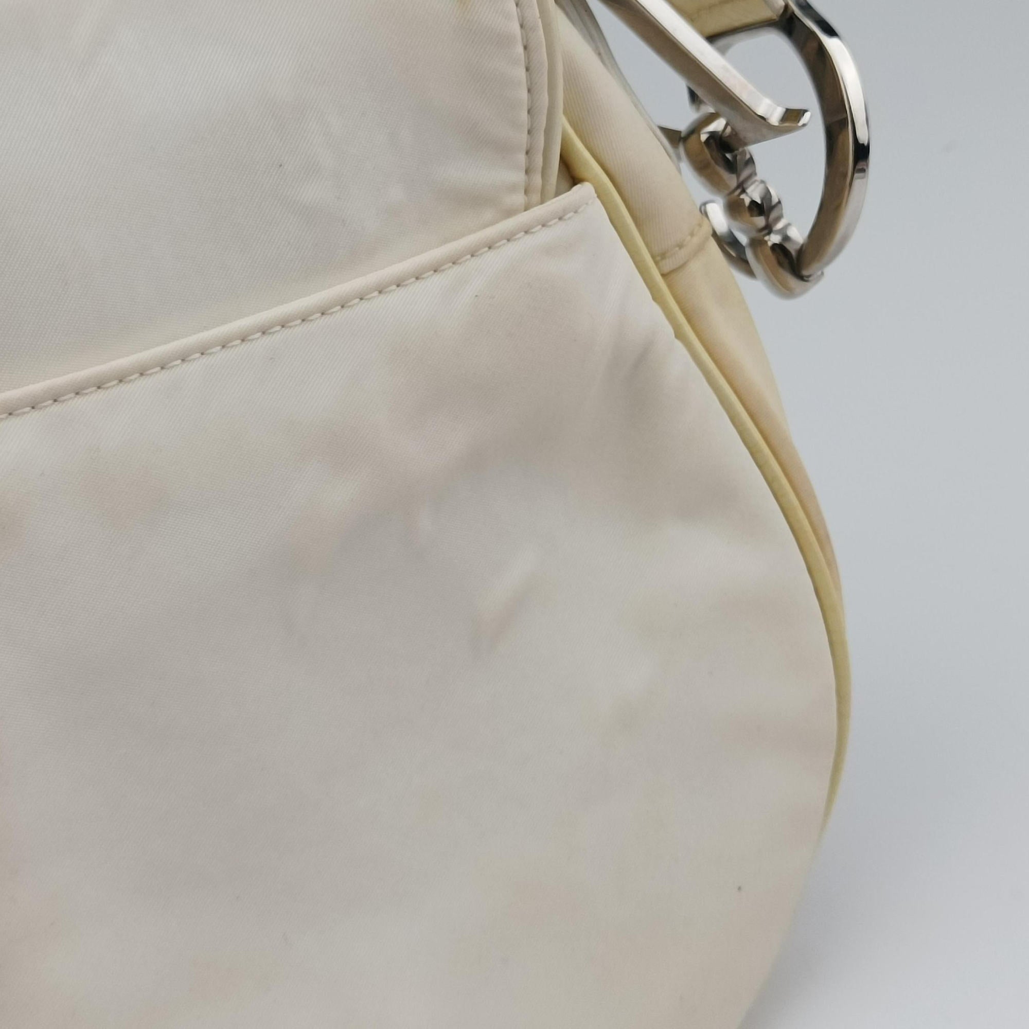 Saddle White Nylon × Leather RU 1020サドル ホワイト ナイロン × レザー RU 1020