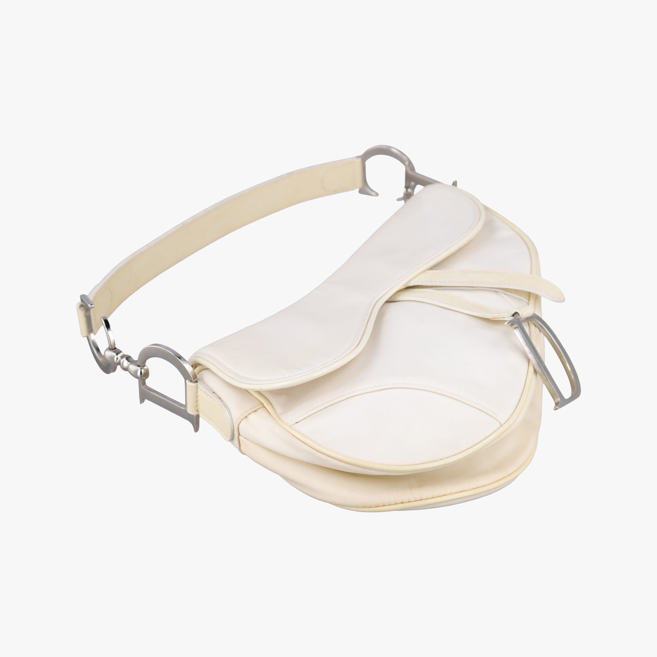 Saddle White Nylon × Leather RU 1020サドル ホワイト ナイロン × レザー RU 1020