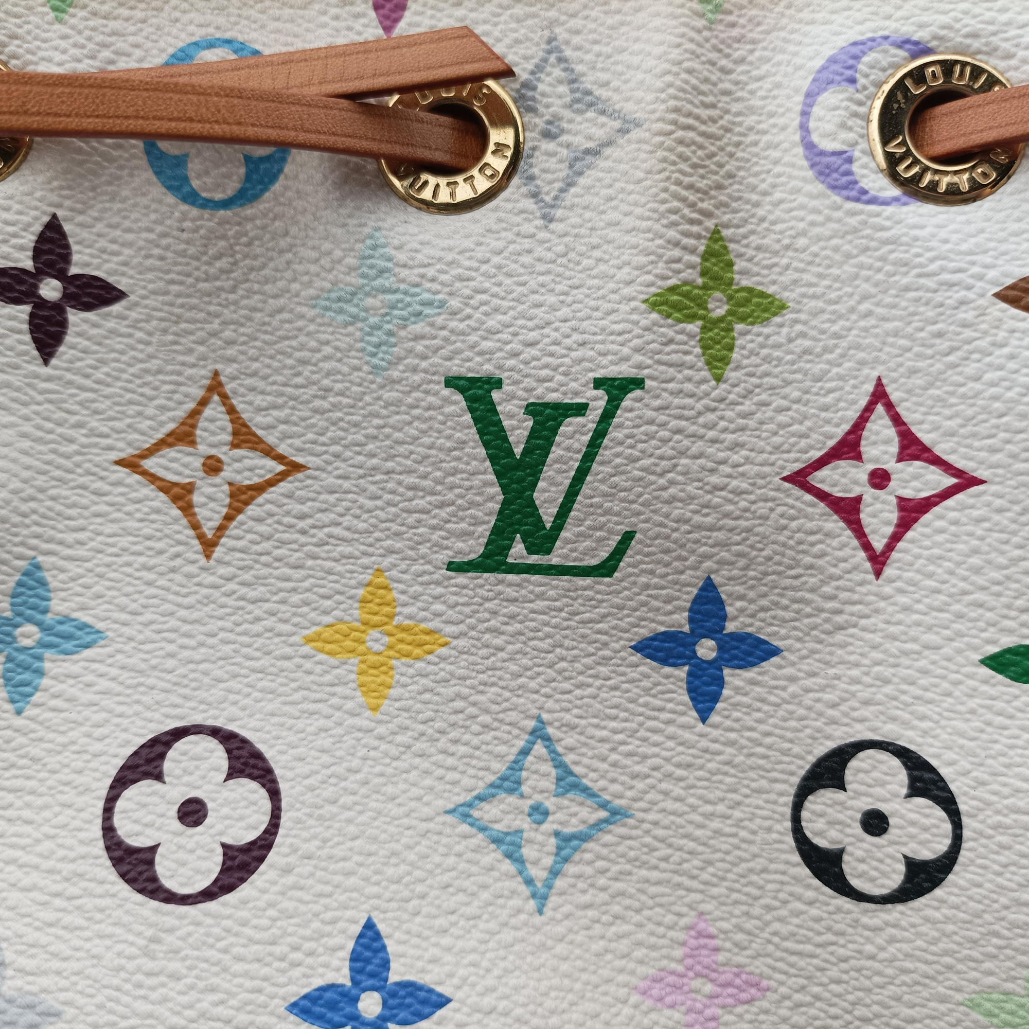 Petit NOe white Monogram Multicolor M42229 Lot number unknownプチ ノエ ブロン モノグラム マルチカラー M42229 製番不明