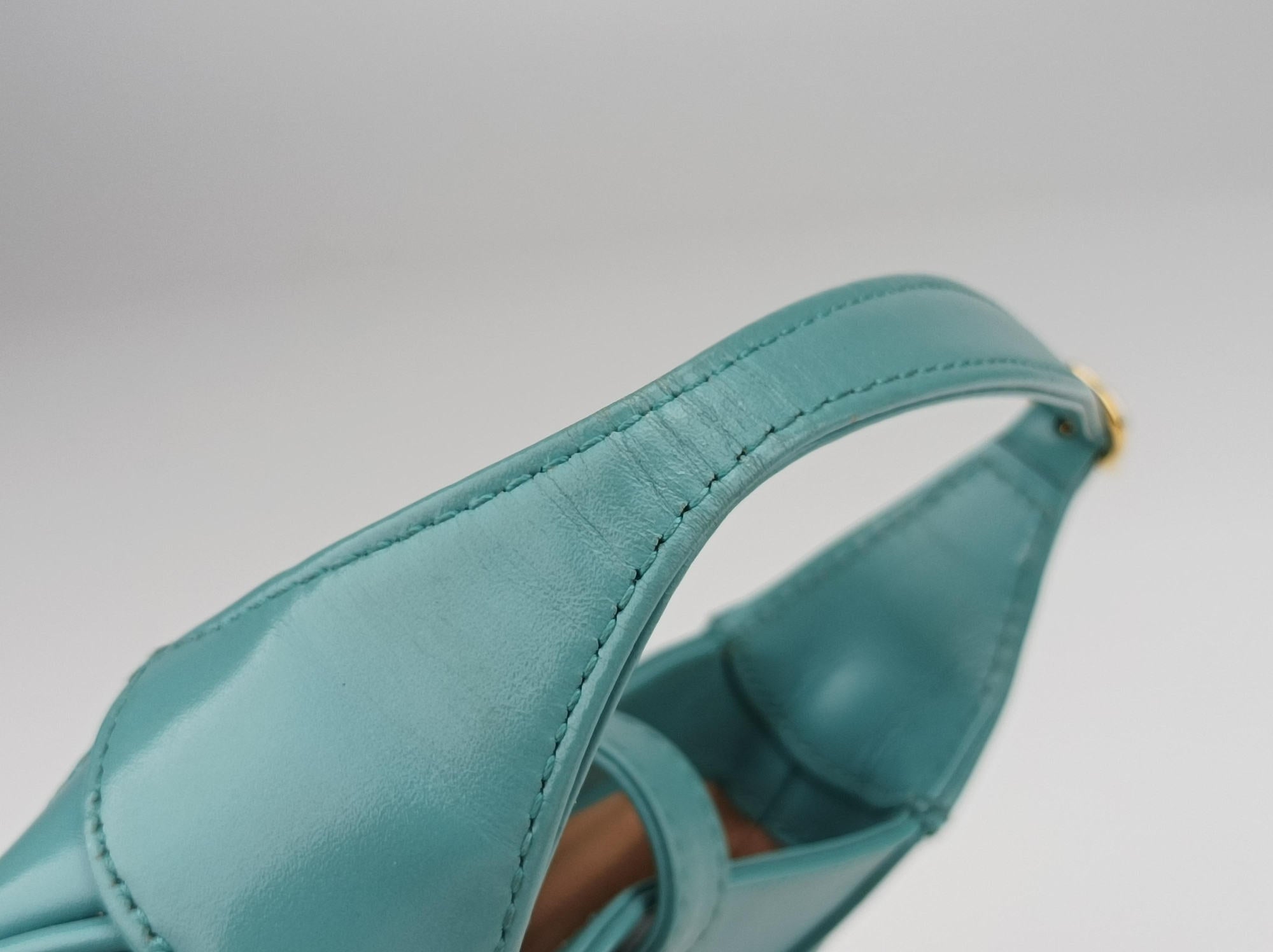 JACKIE 1961 Blue Leather 637091 E034540876ジャッキー 1961 ブルー レザー 637091 E034540876