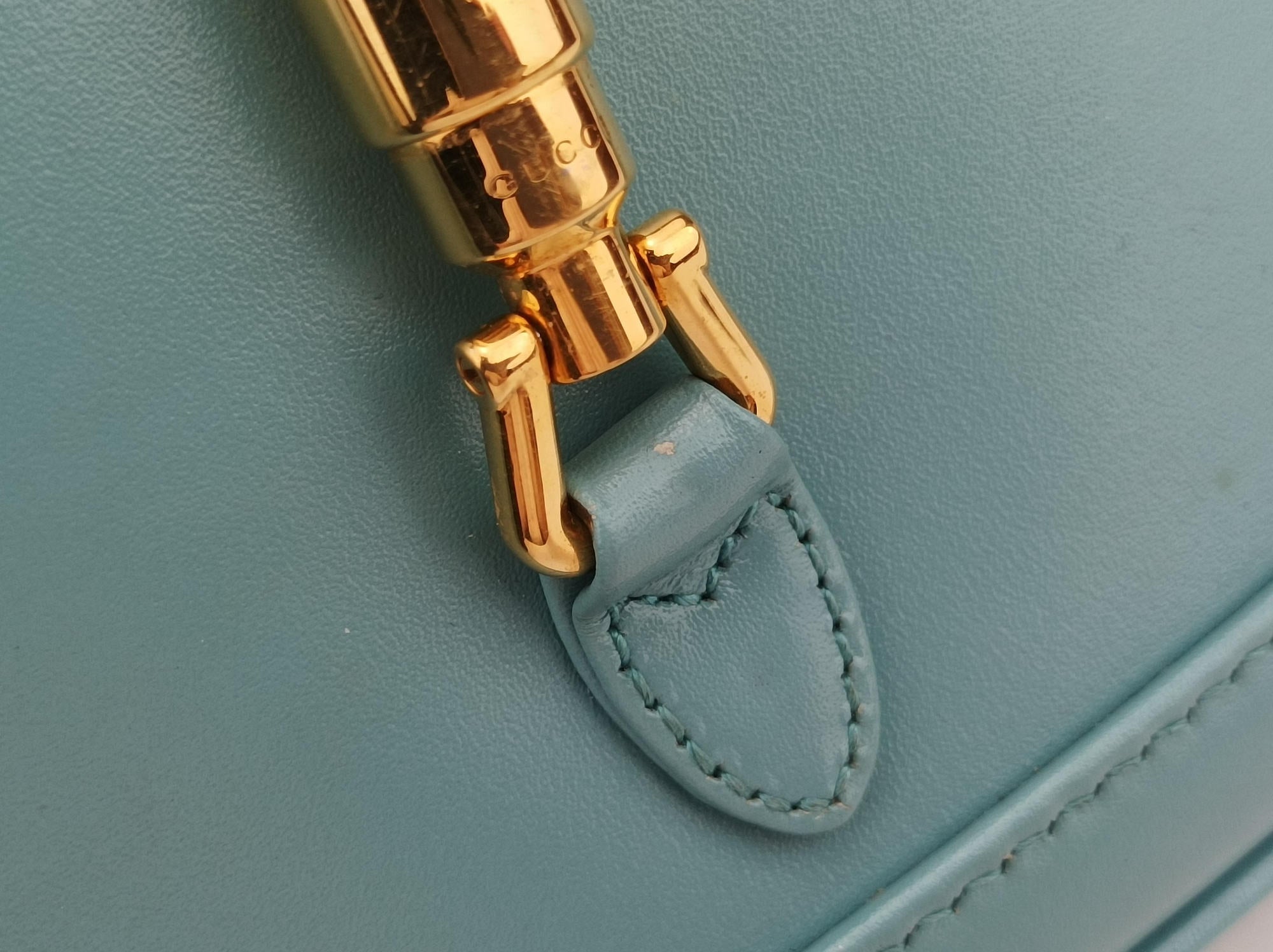 JACKIE 1961 Blue Leather 637091 E034540876ジャッキー 1961 ブルー レザー 637091 E034540876