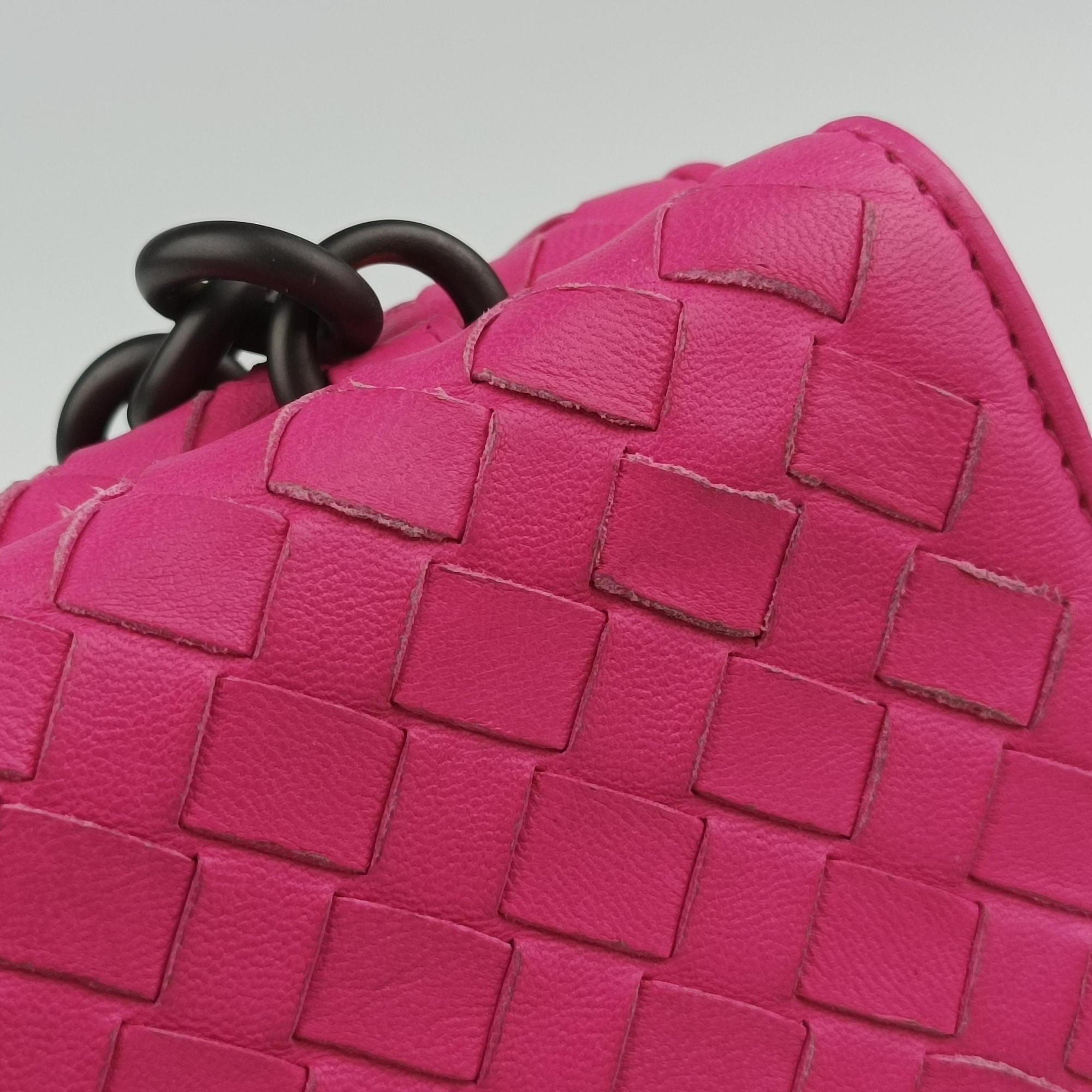 Intrecciato Olimpia Pink lambskin B03420113Yイントレチャート オリンピア ピンク ラムスキン B03420113Y
