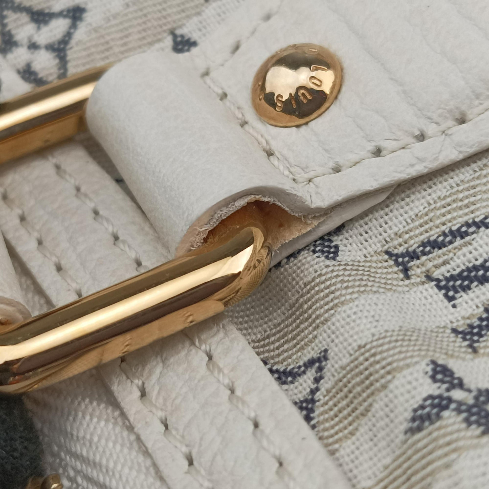 Marina GM Blanc Monogram Mini Lin Croisette M95492 TH3077マリナGM ブラン モノグラム・ミニ・クロワゼット M95492 TH3077