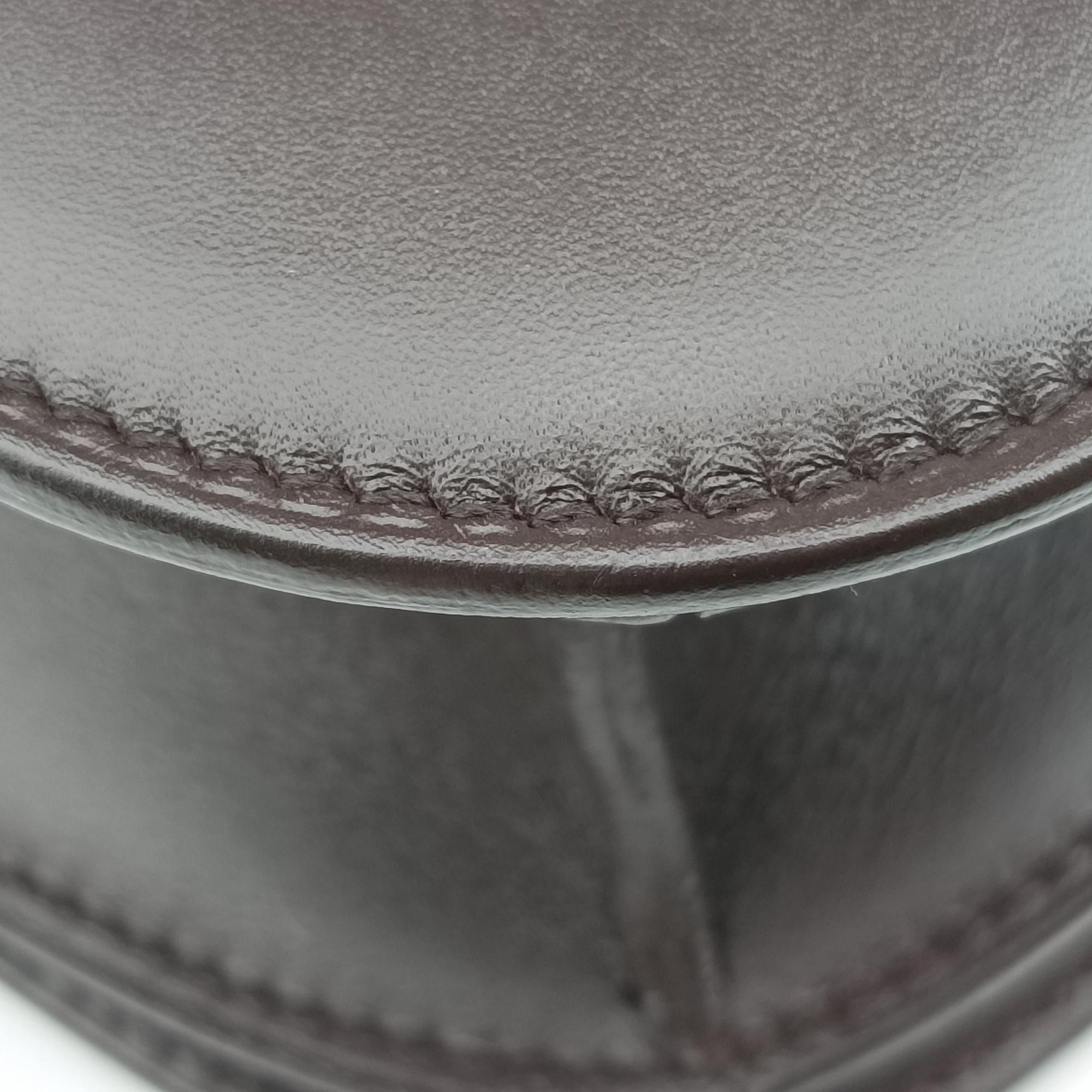 Classic Box Leopard ×Dark Brown Calfskin × Pony Hair S-CE-0112クラシック ボックス レオパード × ダークブラウン ボックスカーフ × ハラコ S-CE-0112