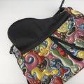 DIOR AND KENNY SCHARF Saddle Soft Multicolor Jacquard Canvas × Grained Calfskin 29-BO-0221ディオール＆ケニー・シャーフ サドル ソフト マルチカラー ジャカード × グレインドカーフスキン 29-BO-0221