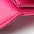 Envelope Fuchsia Grain de Poudre leather 377828 YBL377828.0915モノグラム フューシャピンク グレードプードル エンボスレザー 377828 YBL377828.0915