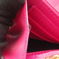 Envelope Fuchsia Grain de Poudre leather 377828 YBL377828.0915モノグラム フューシャピンク グレードプードル エンボスレザー 377828 YBL377828.0915